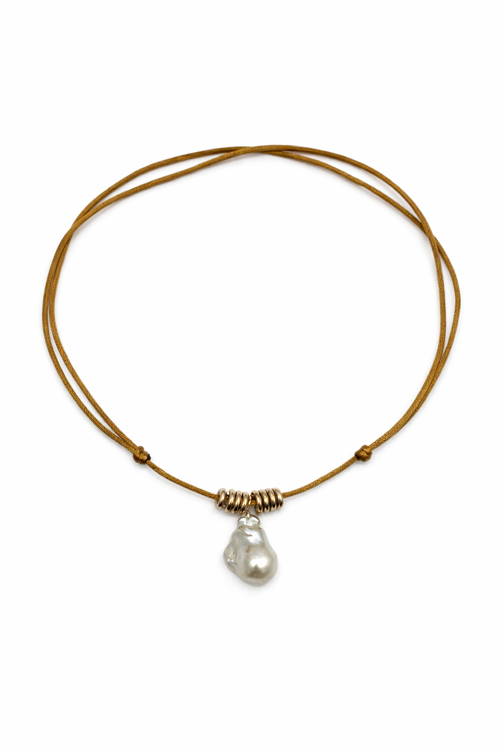 INDRA NECKLACE SAFFRON
