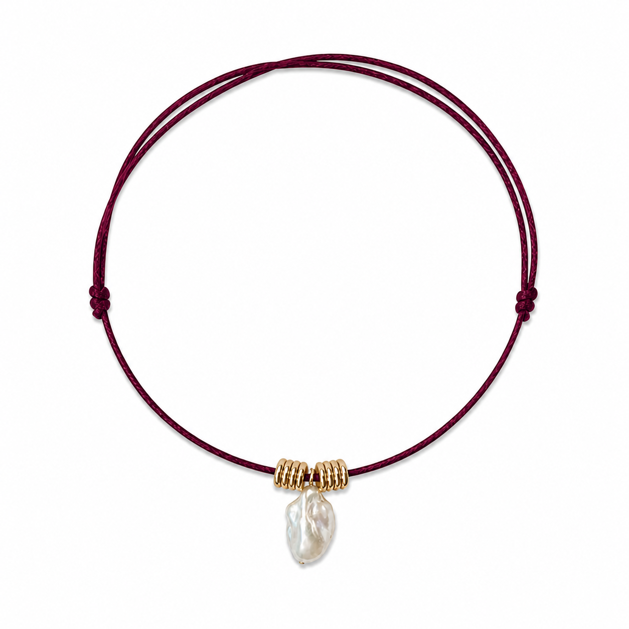 INDRA NECKLACE PLUM