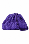 MARIA LA ROSA MINI GAME CLUTCH VIOLET