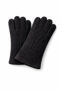 REVERSED SHEEPSKIN GLOVES BLACK
