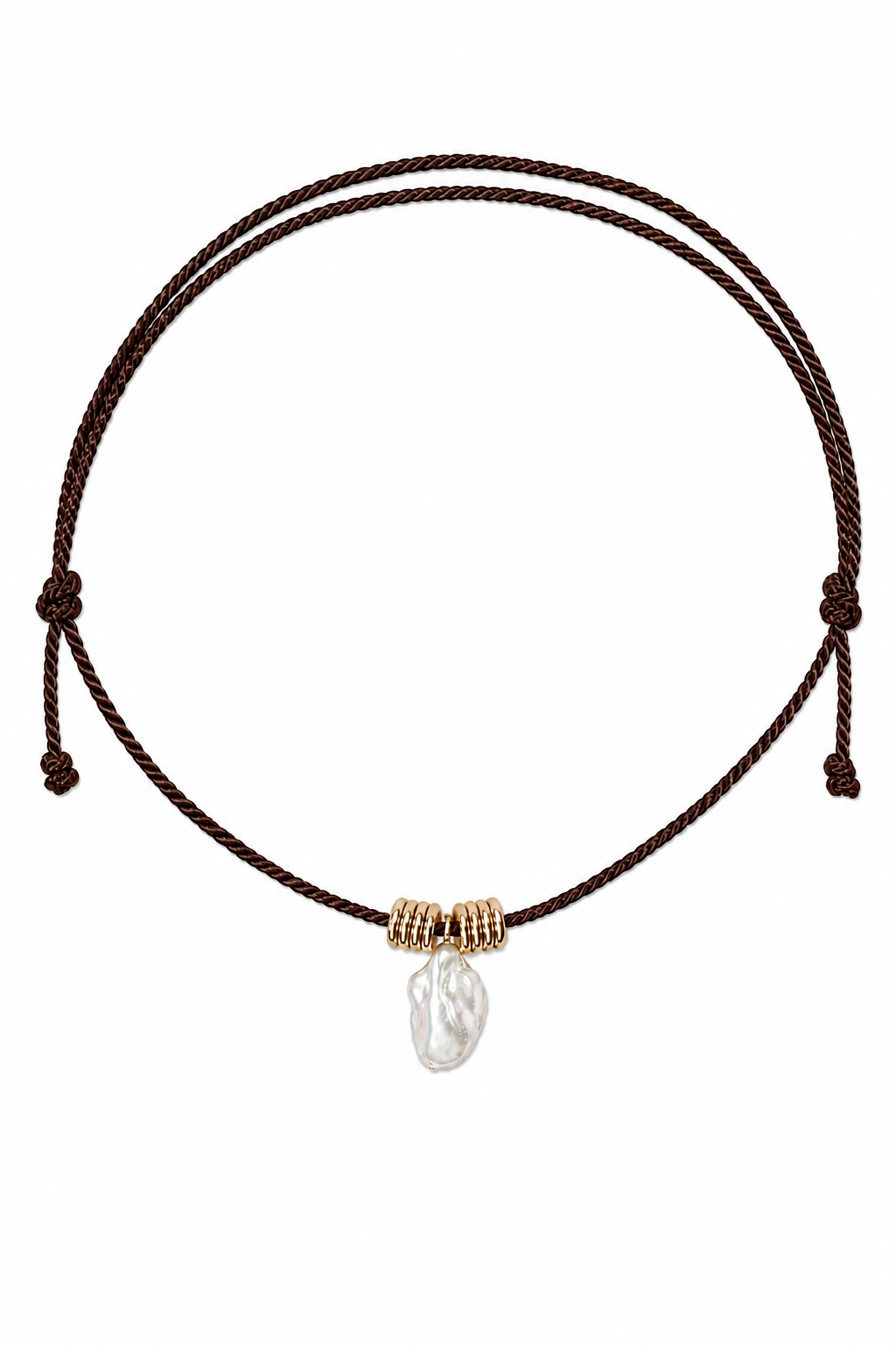 INDRA NECKLACE CHOCOLATE