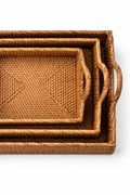 RATTAN TRAY LARGE