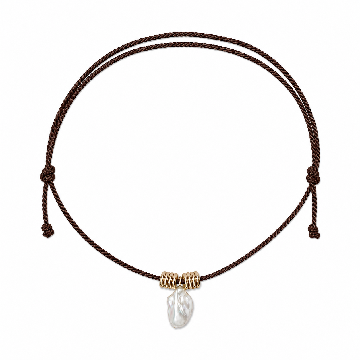 INDRA NECKLACE CHOCOLATE