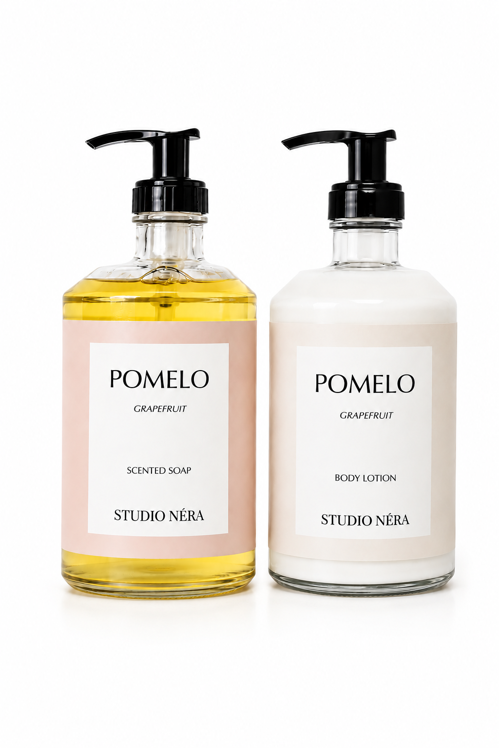 POMELO SCENTED SOAP AND LOTION SET