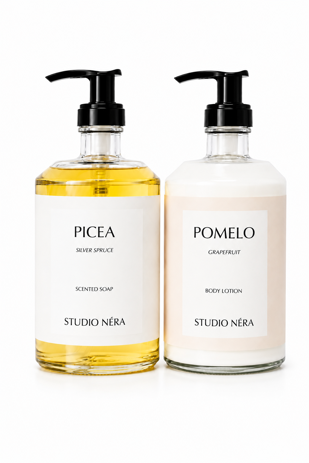 PICEA/POMELO SCENTED SOAP AND LOTION SET