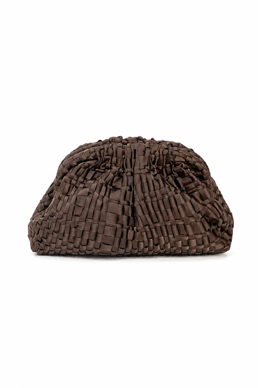 MARIA LA ROSA GAME CLUTCH CHOCOLATE