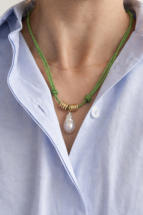 Indra Necklace Olive