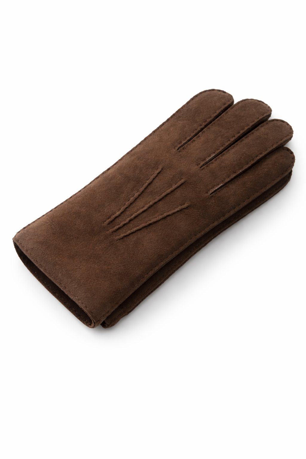 REVERSED SHEEPSKIN GLOVES HAZEL